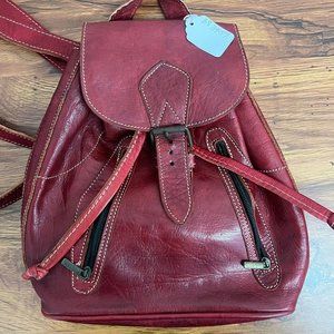 Vegan Tanned | Genuine Leather Festival Bag | Handmade